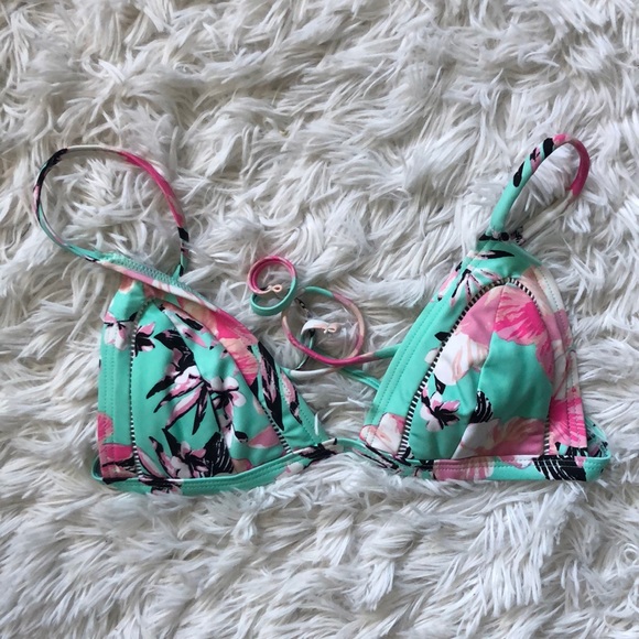 Floral Bikini Top - Picture 1 of 2